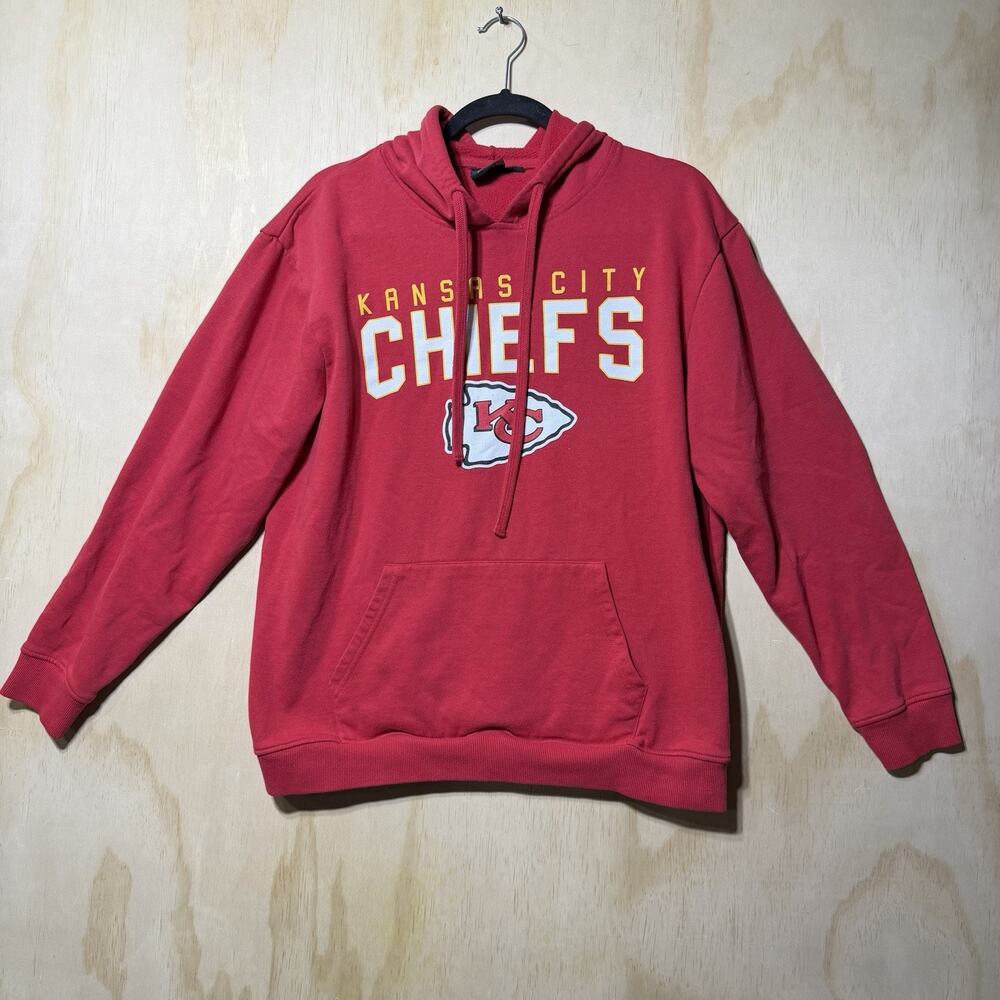 Kansas City Chiefs Hoodie NFL Team Apparel Red Pullover Men’s Small